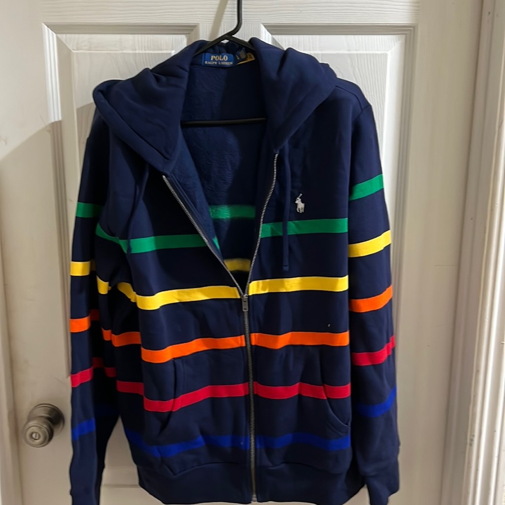 Men’s polo sweat jacket